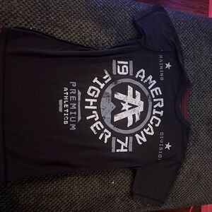 American fighter T shirt